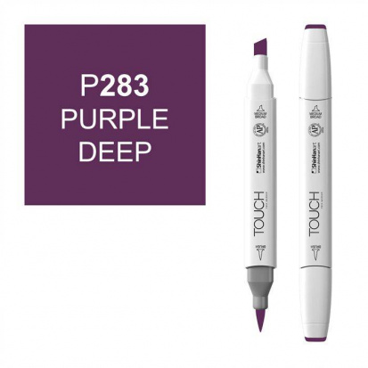 Маркер "Touch Brush" 283 глубокий фиолетовый P283